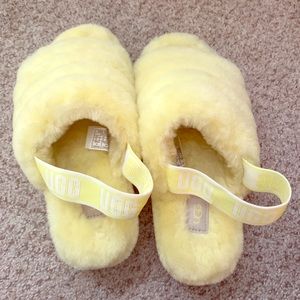 Fluff Yeah Genuine Shearling Slide UGG